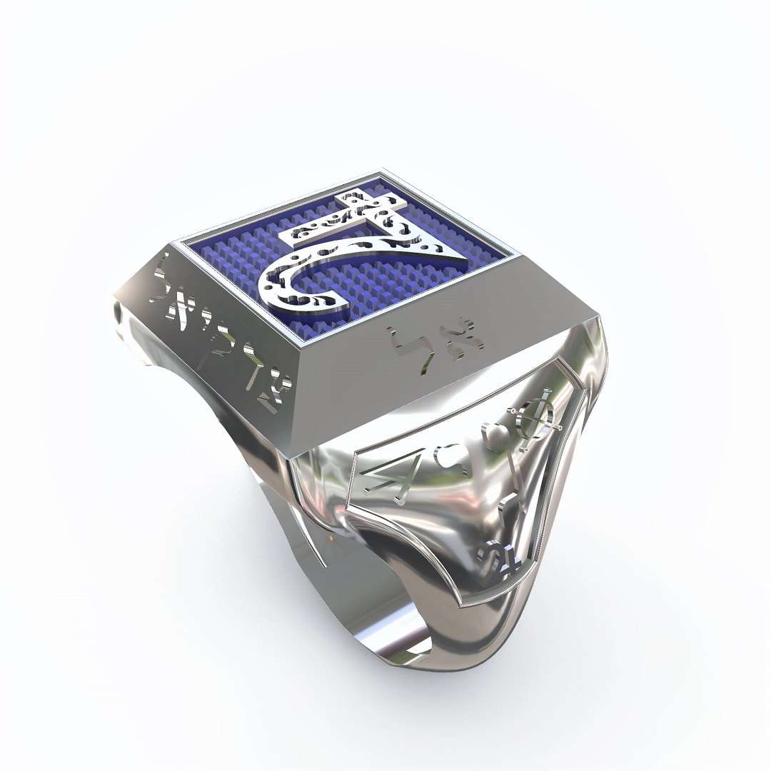 Anel Para Prosperidade De Júpiter Com Esmaltação - Imagem 5