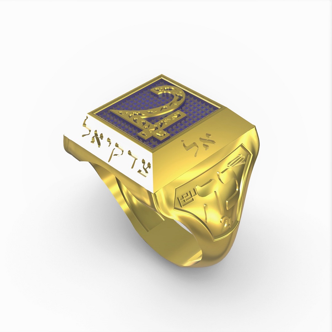 Anel Para Prosperidade De Júpiter Com Esmaltação - Imagem 4