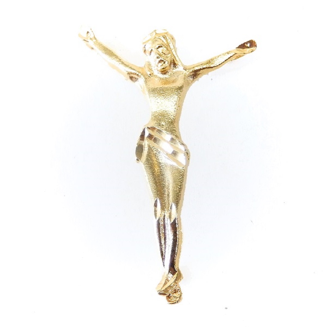 Pingente de Cristo com passante oculto - Imagem 3