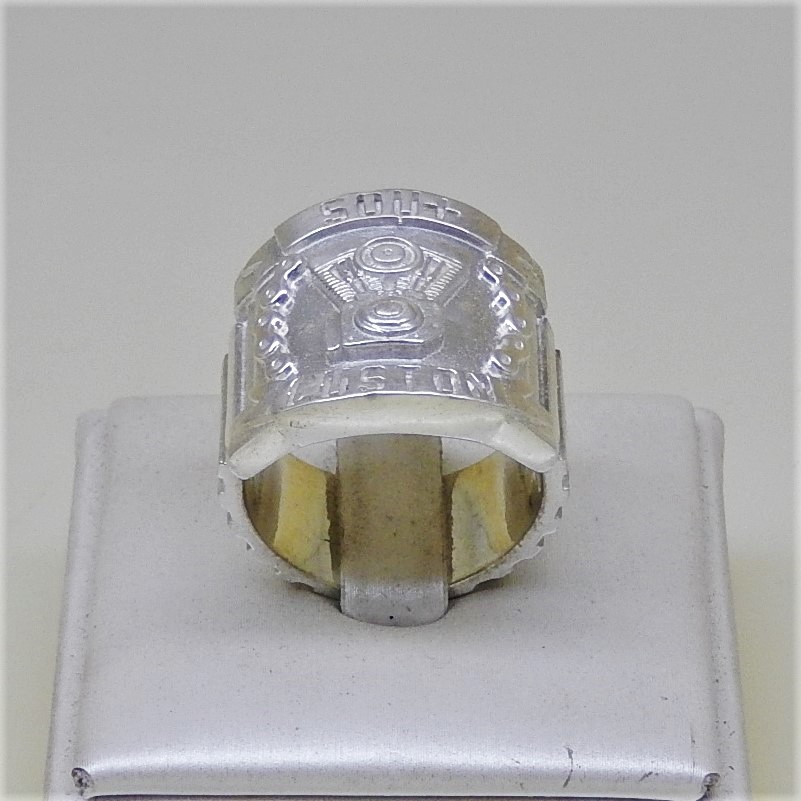 Anel SOU+CUSTOM em prata