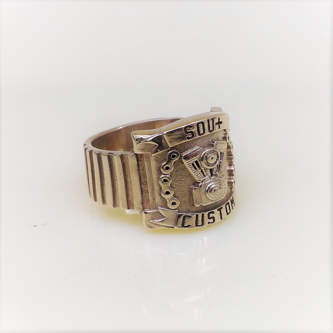 Anel Sou+Custom em prata - Imagem 7