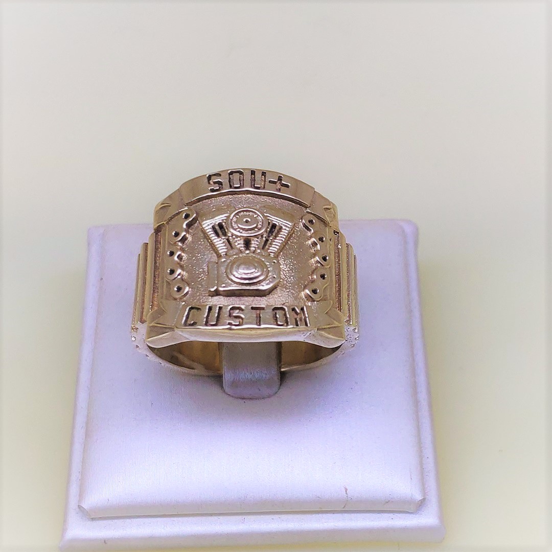Anel Sou+Custom em prata - Imagem 6
