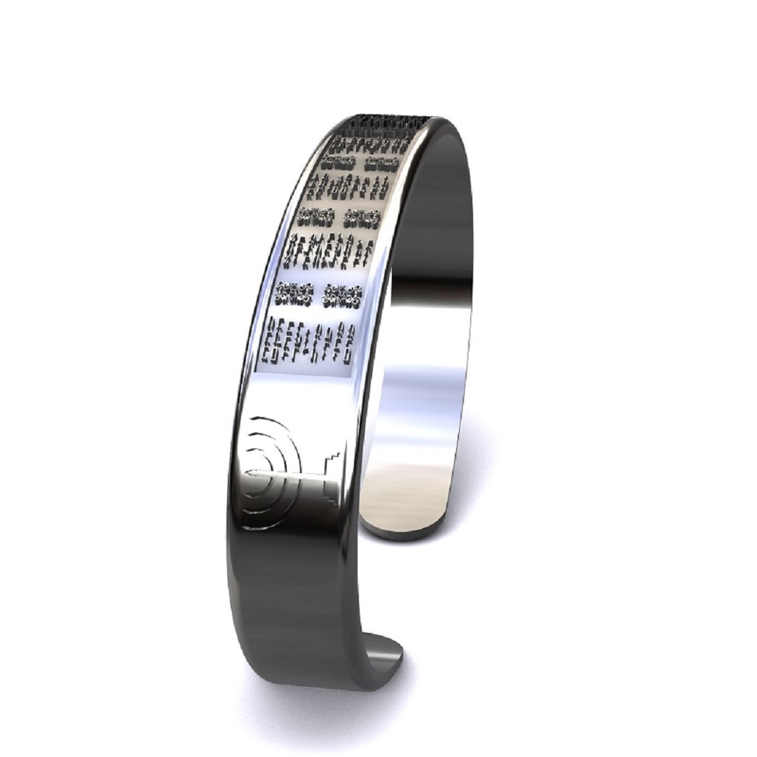 Bracelete com os 72 nomes sagrados de Deus em Hebraico