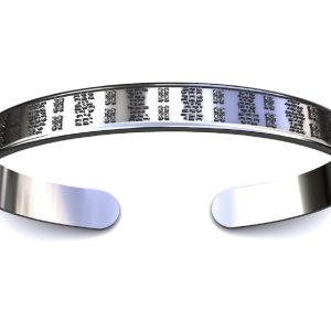 Bracelete com os 72 nomes sagrados de Deus em Hebraico