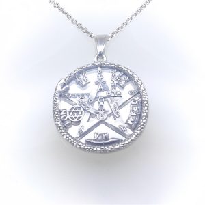 Tetragrammaton 35 mm com oroborus e espelho verdadeiro