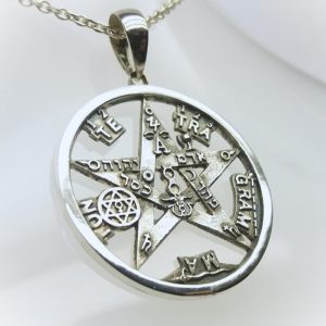 Tetragrammaton 3D com 35 mm em prata