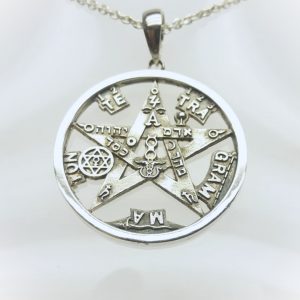 Tetragrammaton 3D com 35 mm em prata