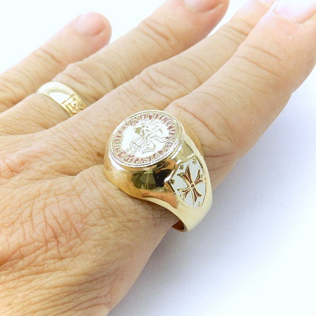 Anel Free Maçon Templário