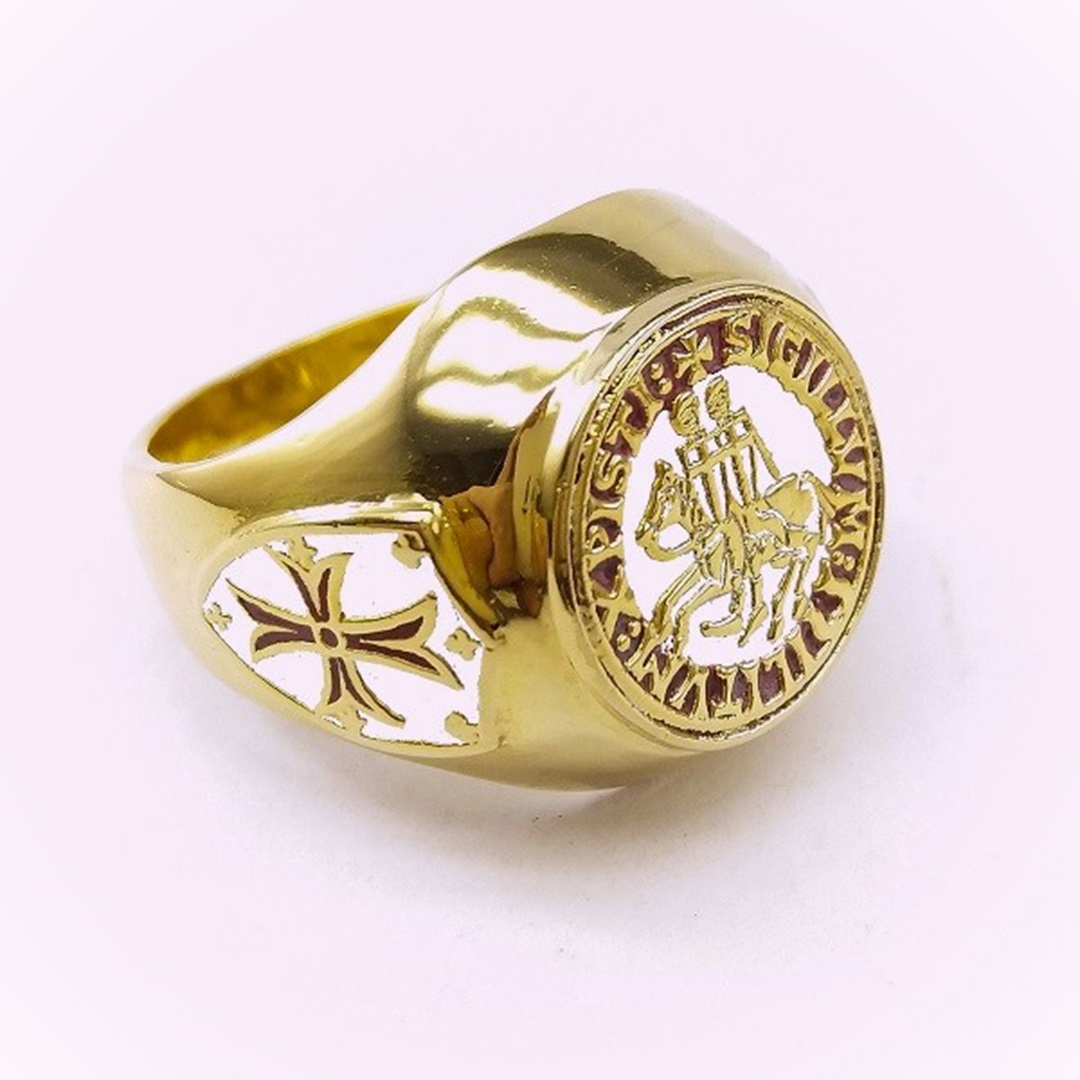 Anel Free Maçon Templário